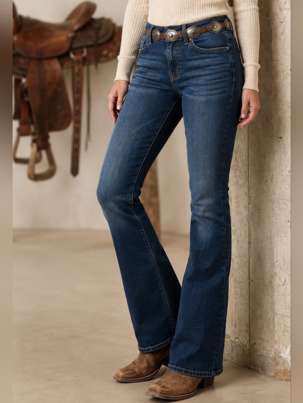 Levi's 726 High Rise Flare Jeans Women's 27 Stretch NWT